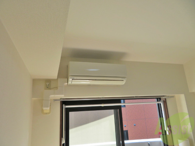 その他設備　エアコンが設置してありますので、寒暖対策もばっちり。