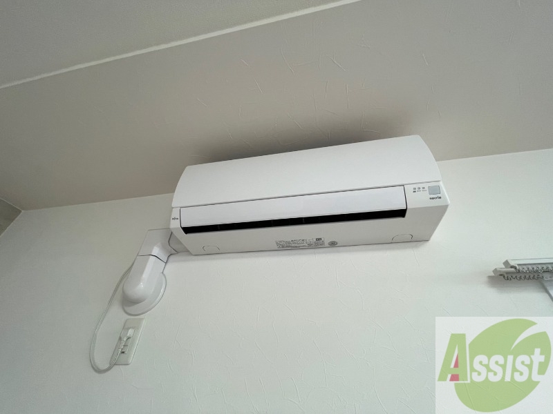 その他設備　こちらはエアコンが設置されております！夏場も快適です！