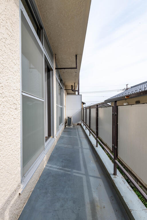 バルコニー　陽当り良好です