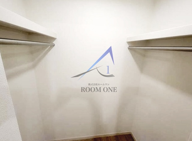 収納　ウォークインクローゼットです。