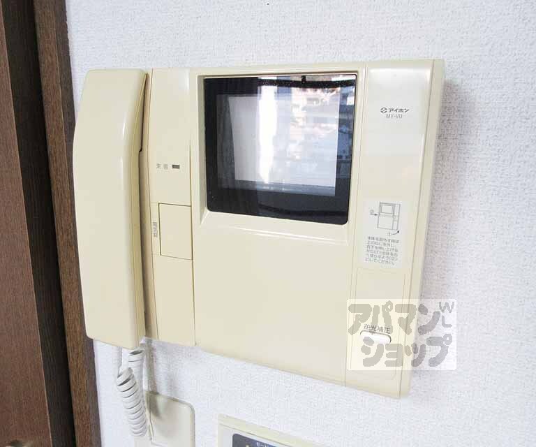 セキュリティ　モニター付きで防犯面も安心です！