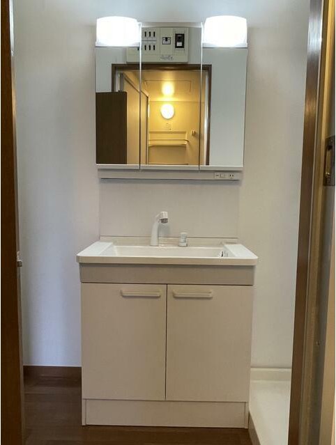 洗面設備　忙しい朝には欠かせない洗面所です♪