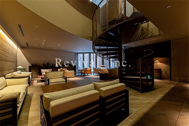 その他設備　ラウンジもタワーならではですね