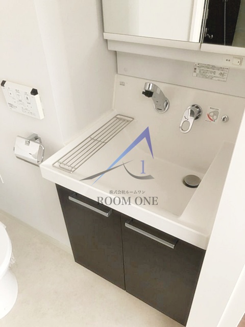 洗面設備　洗面台です。