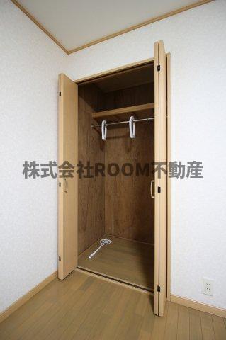 収納　十分な収納スペースがあります