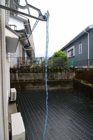 バルコニー　広々としたバルコニーです