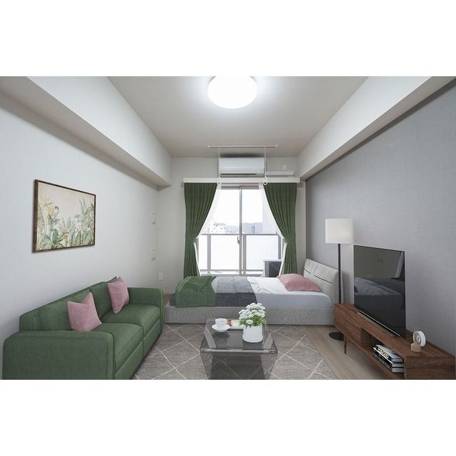 居室・リビング　家具・調度品等はCG 加工です。実際の賃貸住居 には含まれ…