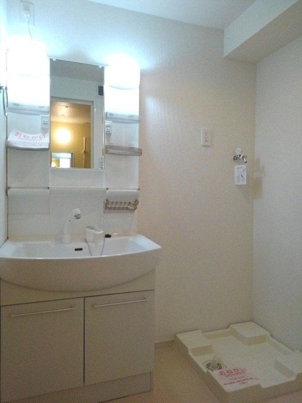 洗面設備　図面と現状に相違がある場合には現状を優先