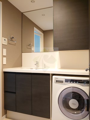 洗面設備　パークアクシス恵比寿