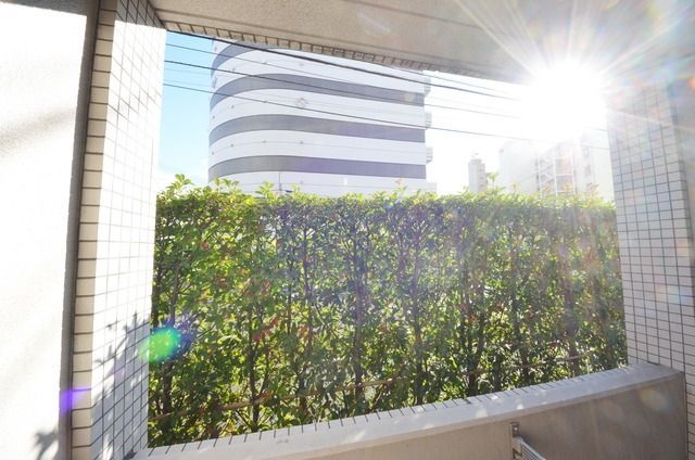 眺望　★バルコニーからの眺め★（写真は１階）