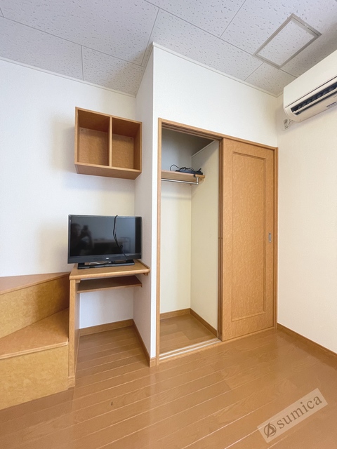 収納　室内をスッキリと見せることができる。充実収納です♪♪