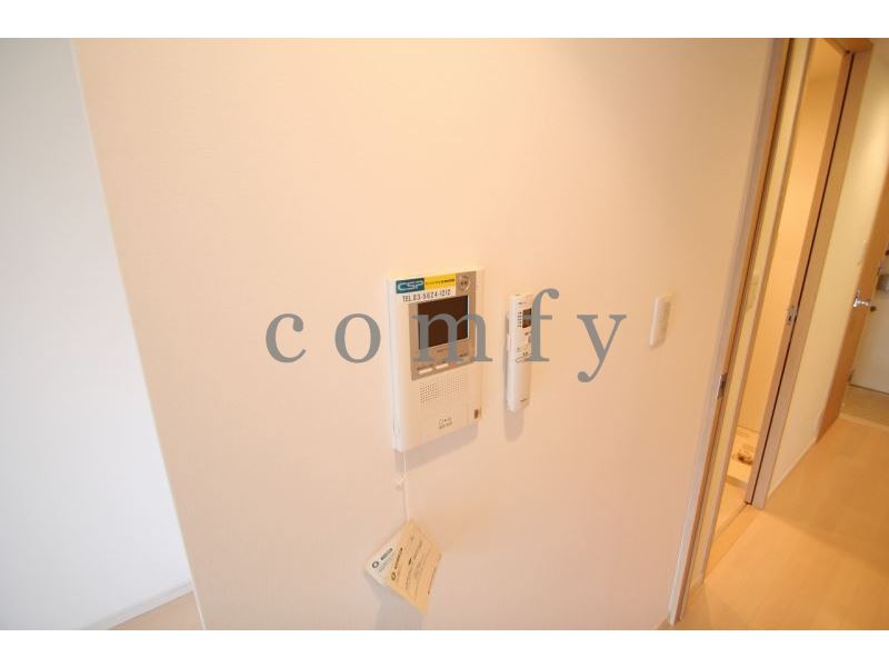 セキュリティ　安心のモニター付きインターホン