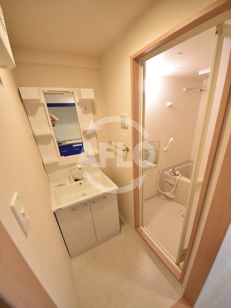 洗面設備　ファイブスター九条　洗面脱衣所