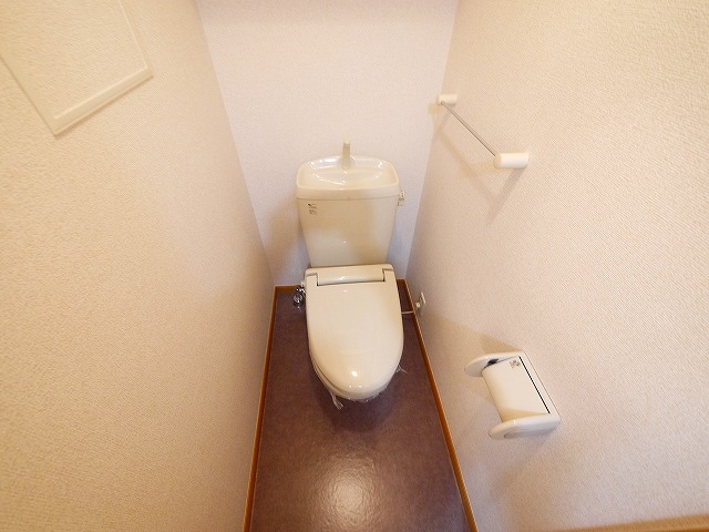 トイレ　ゆったりとした空間のトイレです
