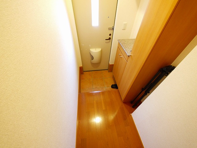 玄関　落ち着いた玄関です