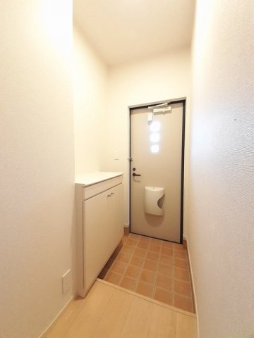 玄関　落ち着いた玄関です