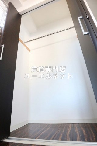 収納　クローゼット付きでお部屋もスッキリ♪