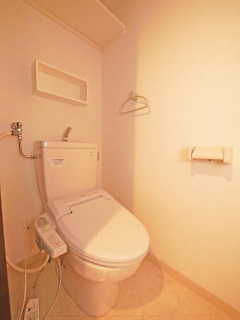 トイレ　同物件・別部屋の写真です