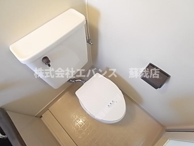 トイレ　トイレもきれいです