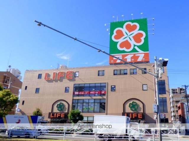 スーパー　ライフ　平野西脇店（スーパー）まで519m