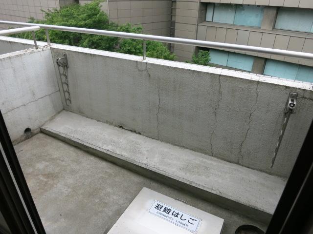 バルコニー　落ち着いた時間を過ごせるバルコニーです