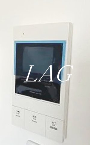 セキュリティ　モニター付きインターホンです。