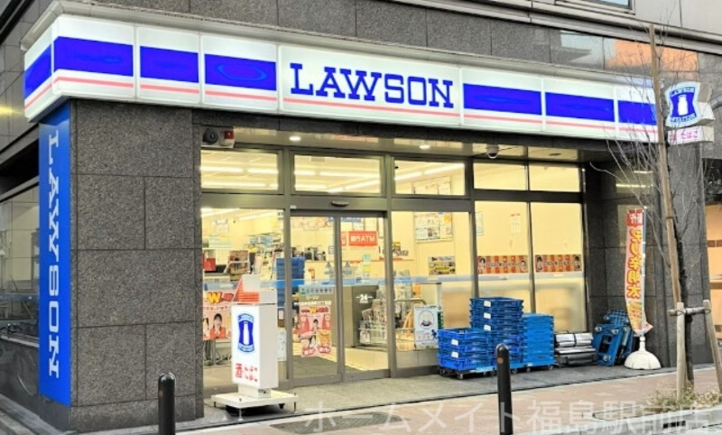 コンビニ　ローソン阿波座駅前店（コンビニ）まで182m