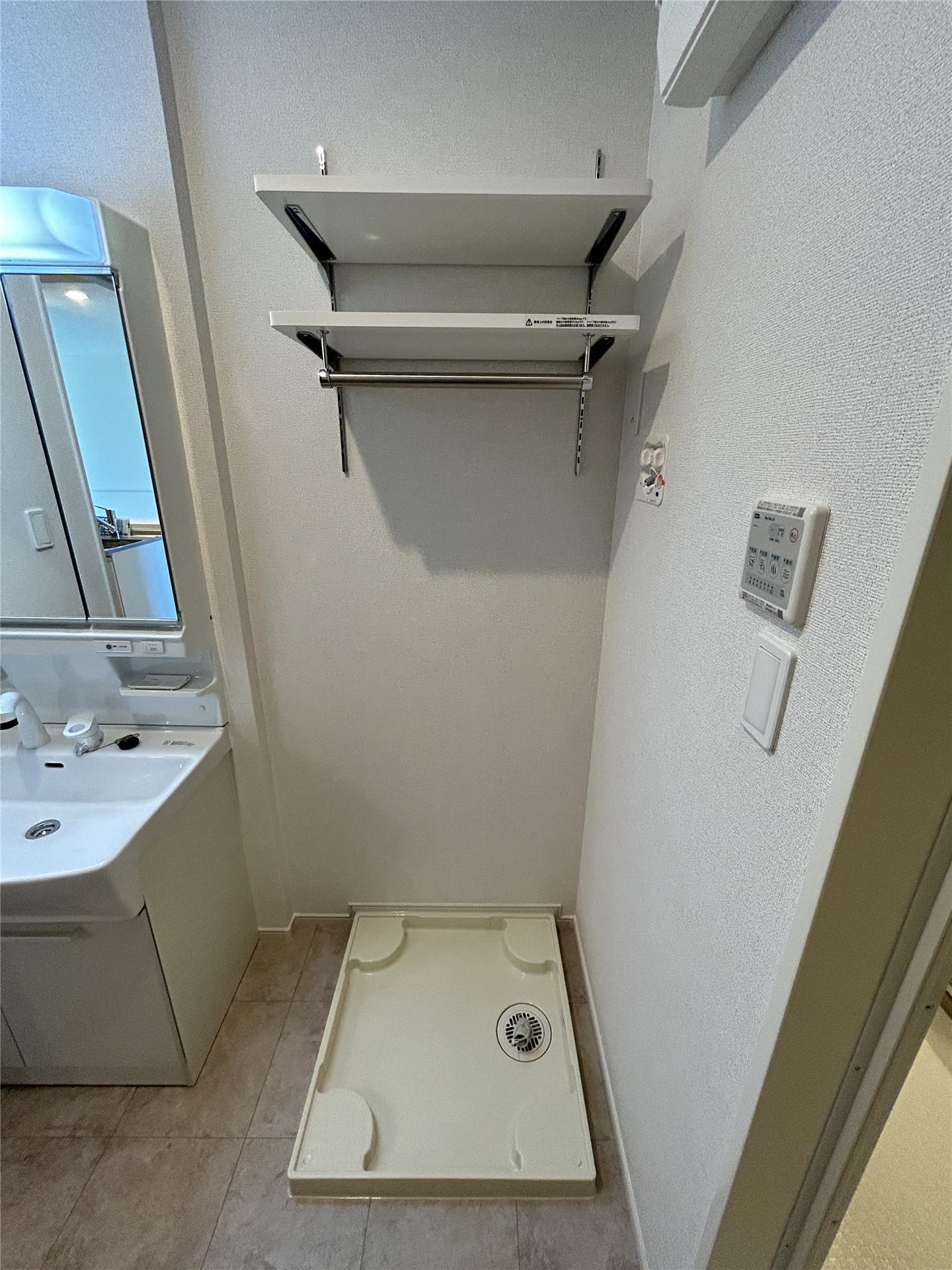 その他設備　洗濯機置場