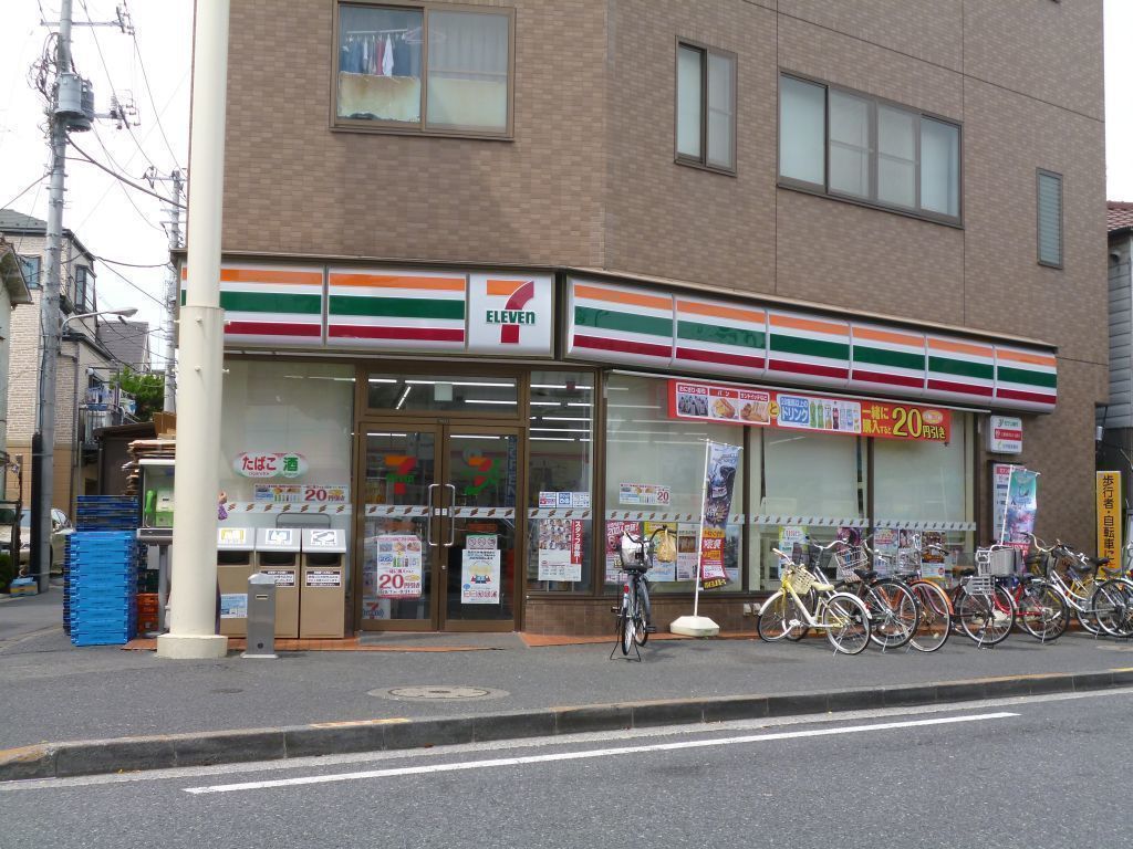コンビニ　セブンイレブン 江戸川西瑞江今井店（コンビニ）まで378m