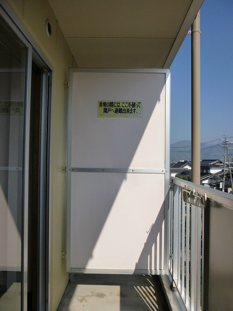 バルコニー　305号室のお部屋です