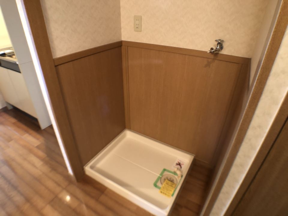 その他設備　洗濯機置き場室内で降灰対策