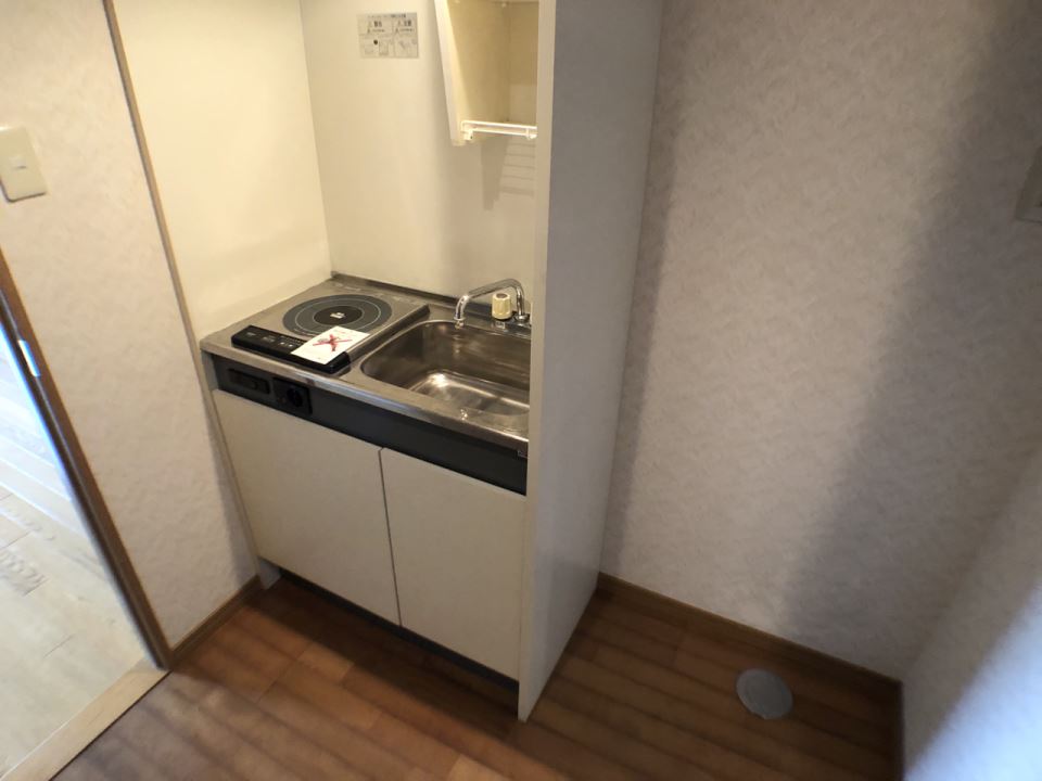 キッチン　ＩＨ付きのシンク