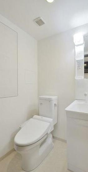 トイレ　ゆったりとした空間のトイレです