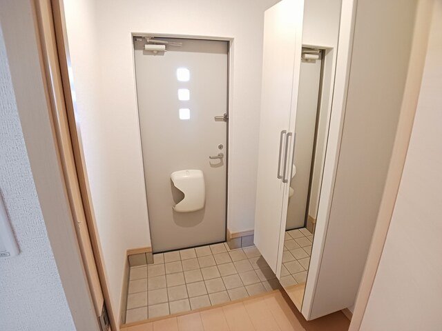 玄関　ゆったりとした玄関です