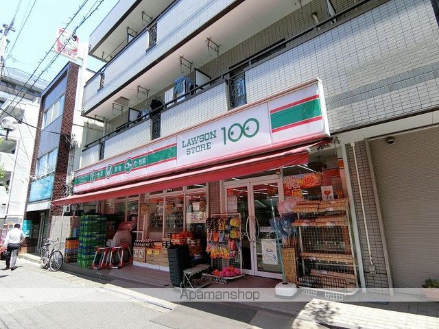 コンビニ　ローソンストア１００（コンビニ）まで295m