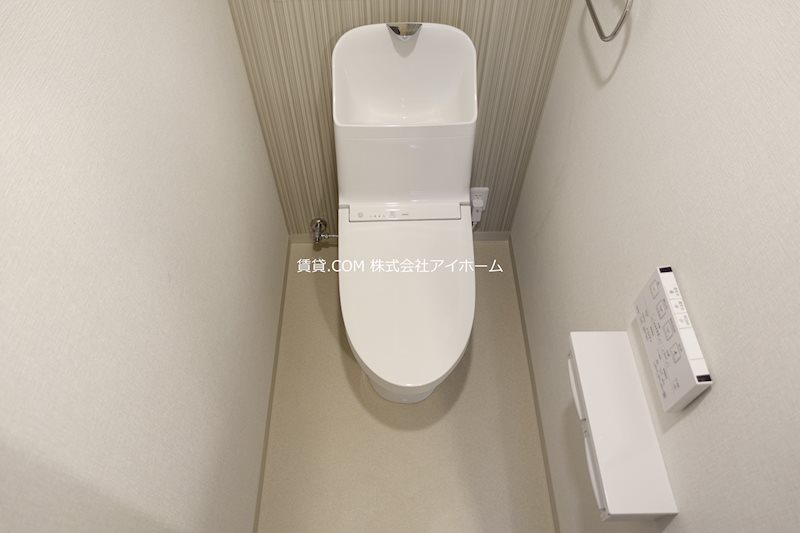 トイレ　※写真は完成前です