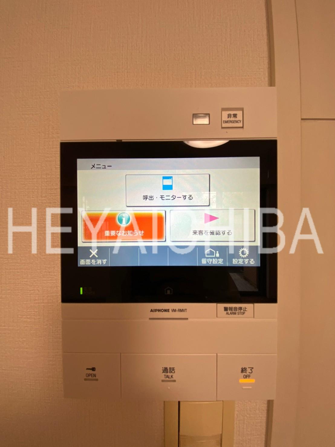 セキュリティ　テレビ付きモニターフォン