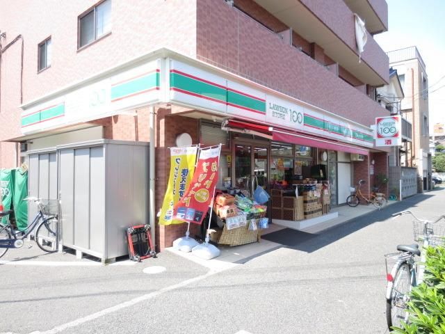 コンビニ　★ローソンストア１００！★（コンビニ）まで80m