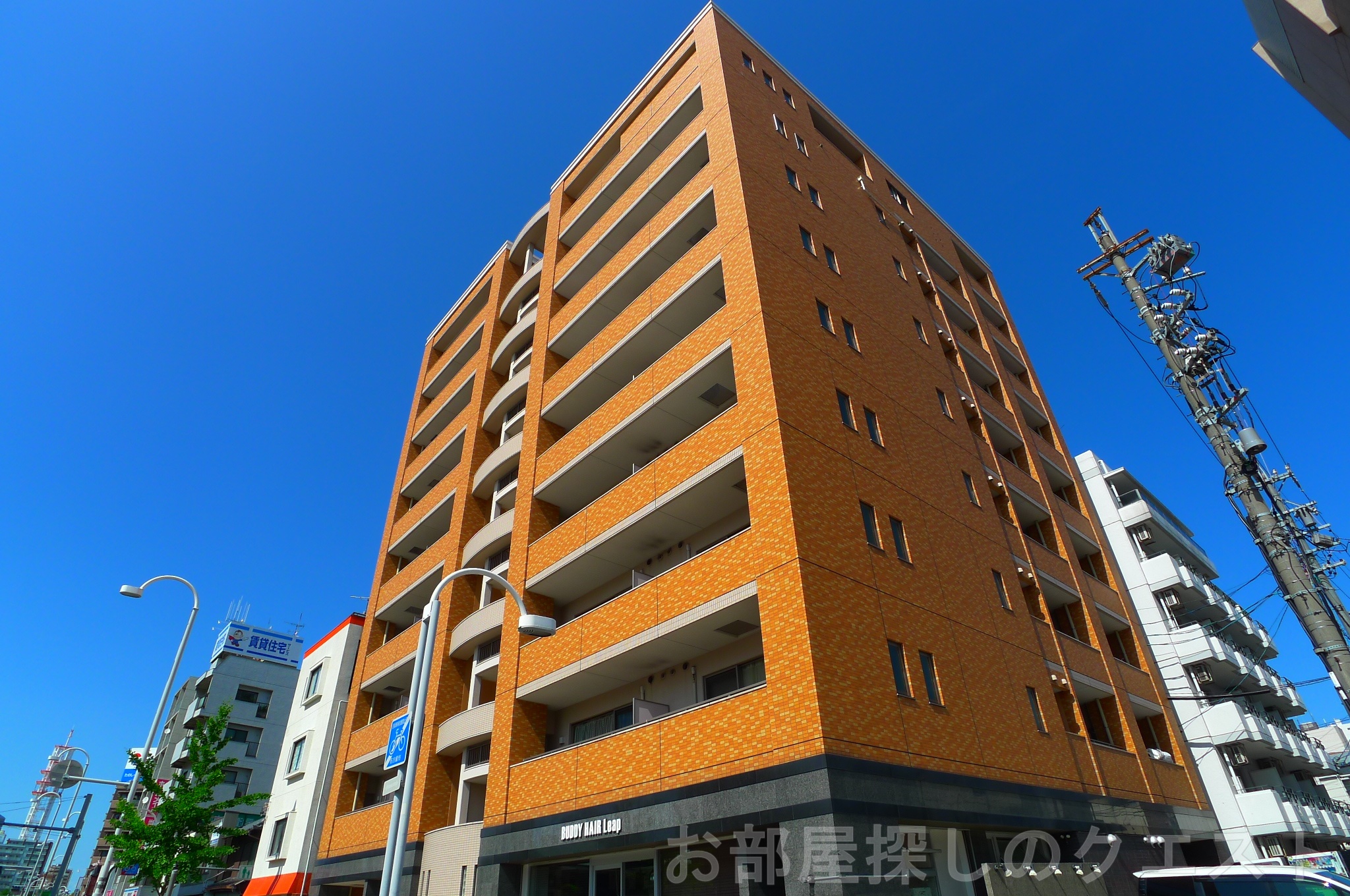 建物外観　オートロック付！