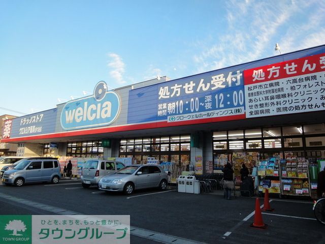 ドラックストア　ウエルシア薬局松戸五香店（ドラッグストア）まで700m