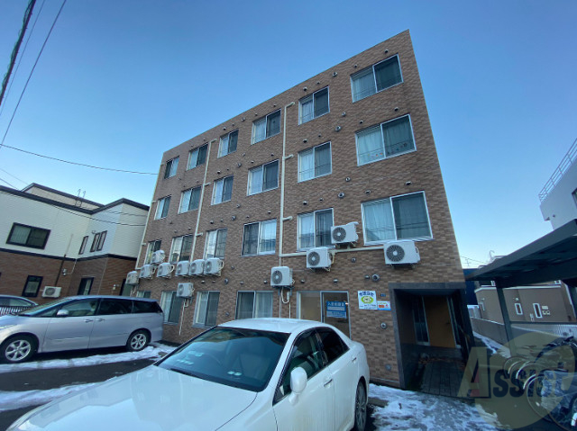 建物外観　札幌市中央区宮の森４条「サンテラス宮の森」