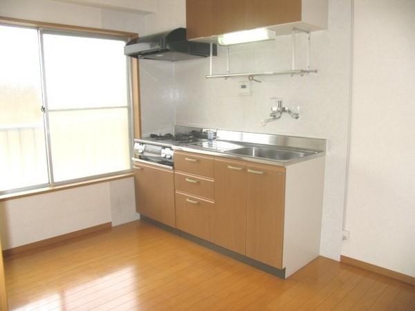 キッチン　※202号室の写真です。