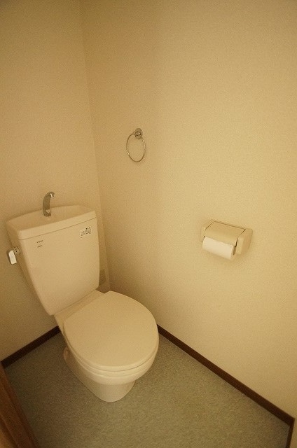 トイレ　個室タイプのトイレです。
