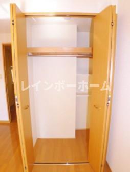 収納　たっぷりとした収納スペースです