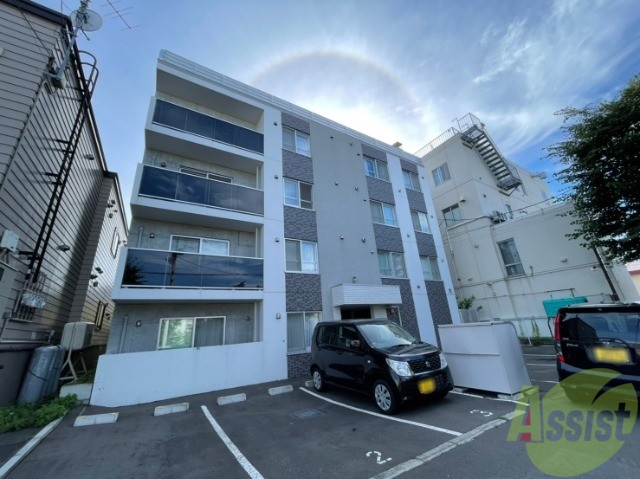 建物外観　札幌市北区北３７条西「ＥＮＣＨＡＮ－ＴＨＥ麻生」