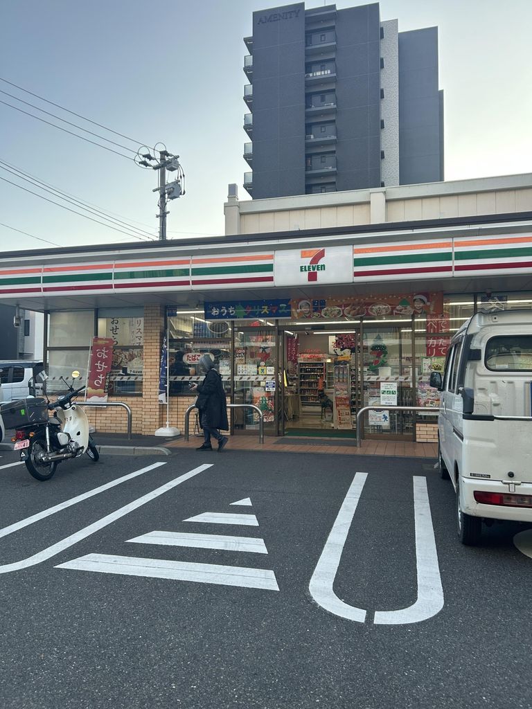 コンビニ　セブンイレブン戸畑沖台店（コンビニ）まで1110m