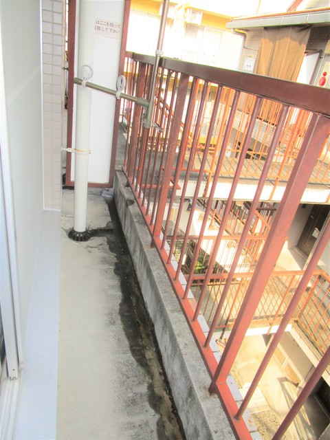バルコニー　同建物の別号室のお写真です。