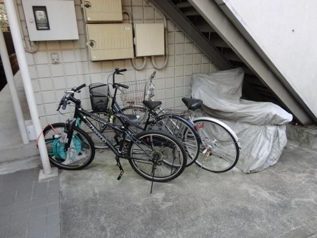 その他共有部分　自転車も置けます