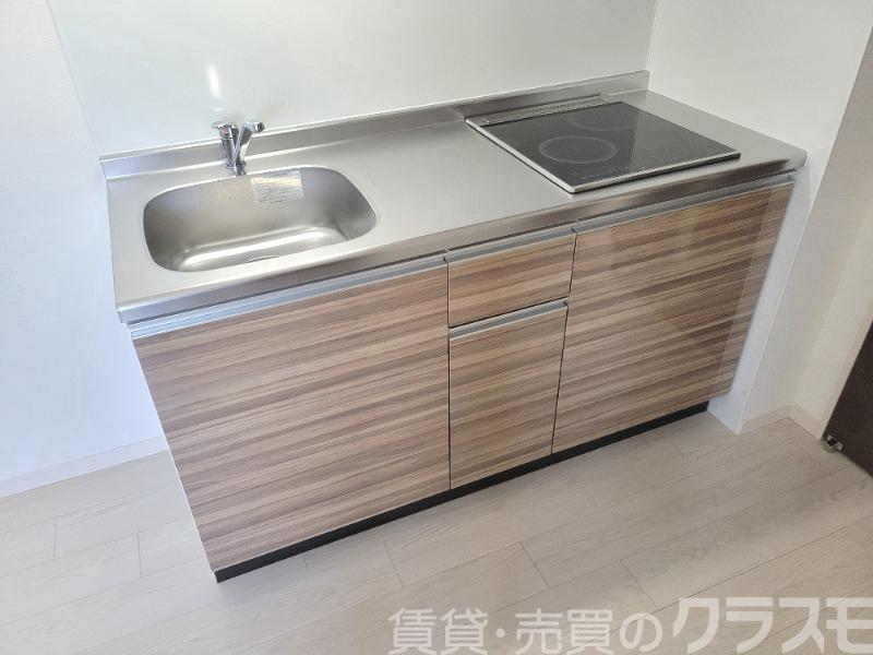 キッチン　２口ＩＨシステムキッチン♪