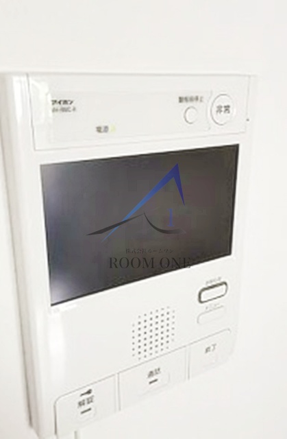 セキュリティ　モニター付きインターホンです。